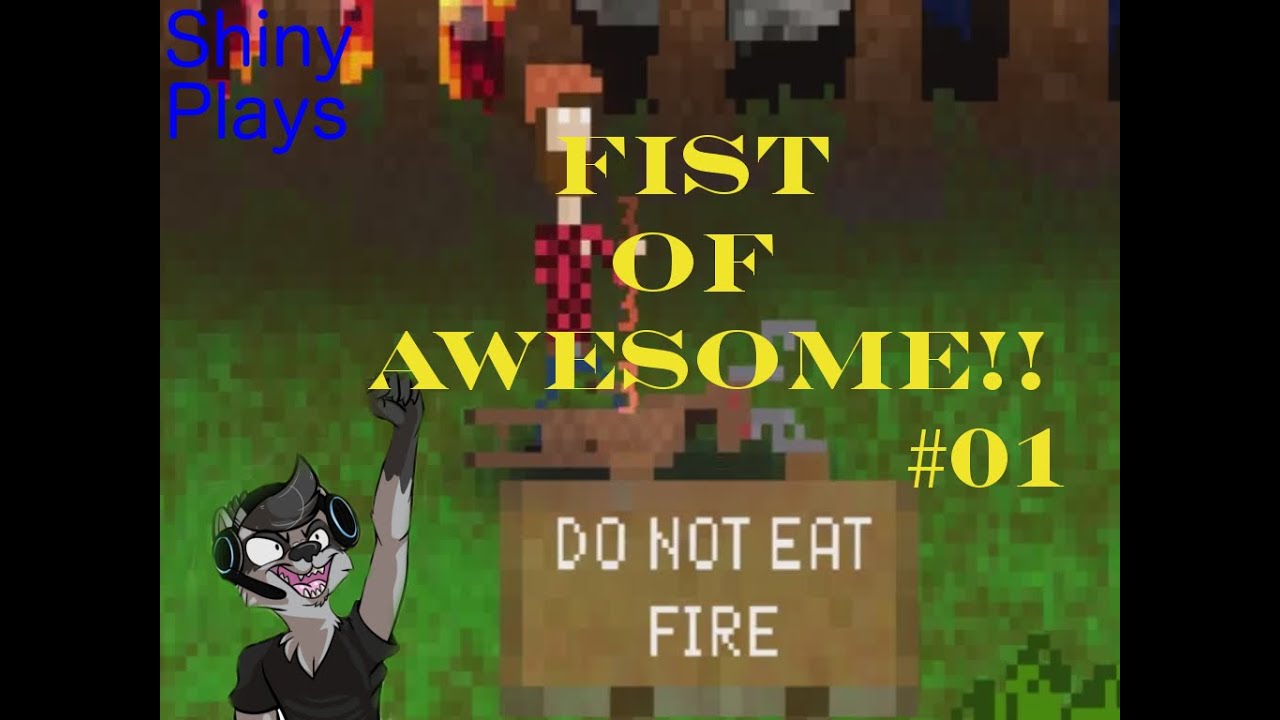 Stompin' Deer - ZOMGShiny's Let's Play "Fist of AWESOME" #01