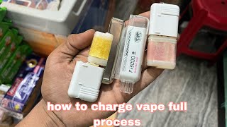 Flip Hookah Battery Recharge Full Process | How to Recharge Flip Vape Battery Step-by-Step