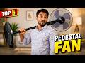 Top 5 Best Pedestal Fan In India 2026🔥Best Stand fan / Farata Fan 2026 | V guard vs USHA vs ORIENT