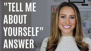 TELL ME ABOUT YOURSELF |  Easy interview answer | Dani Walker