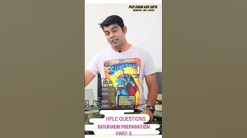 HPLC IMP INTERVIEW QUESTIONS WITH ANSWER I QC INTERVIEW PREPARATION I ENGLISH