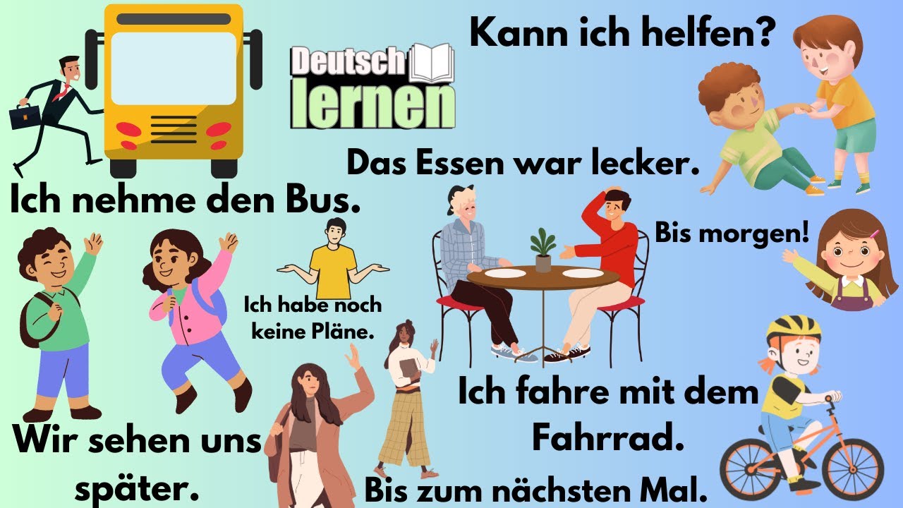 Essential German Phrases for Daily Life | Deutsch lernen | Part 3 - YouTube