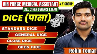 Dice Reasoning Tricks | Dice Questions Trick by Robin Sir | Airforce Medical Assistant &amp; Y-Group