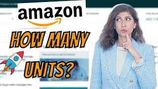 Amazon FBA Inventory and Amazon Seller Tips| How many units do you need to start on Amazon?