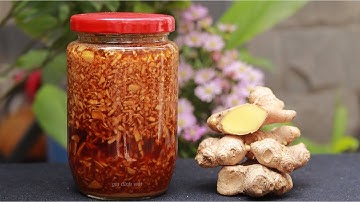 Gừng Ngâm Mật Ong cách làm cách sử dụng công dụng thực sự của gừng ngâm mật ong.