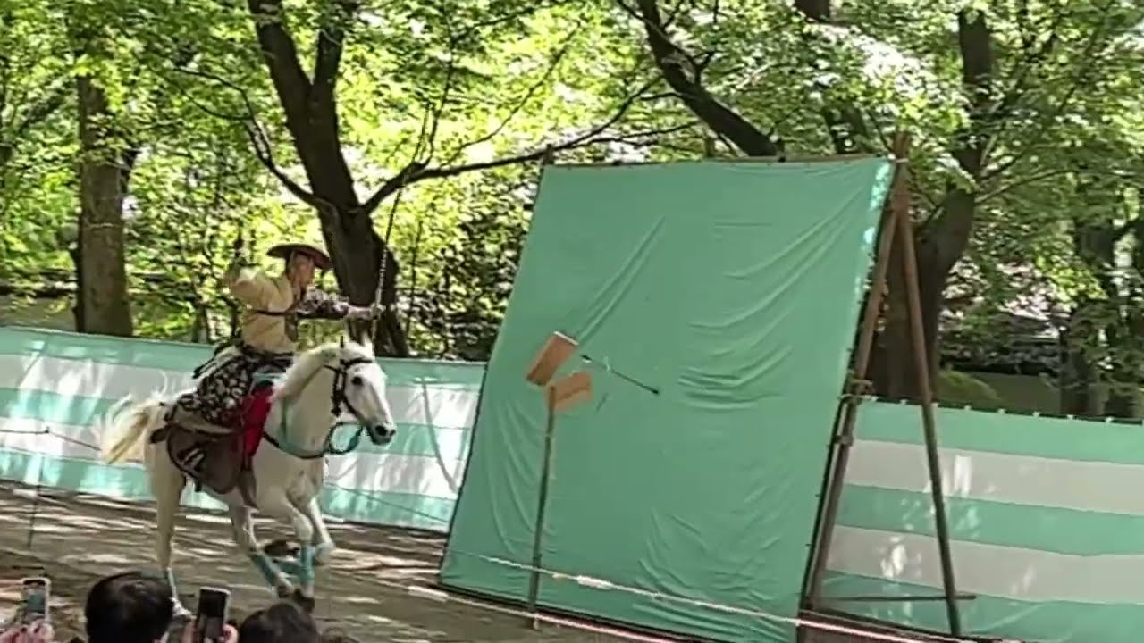 2025.5.3 流鏑馬神事（下鴨神社）                  2025.5.3 Yabusame Ritual (Shimogamo Shrine)