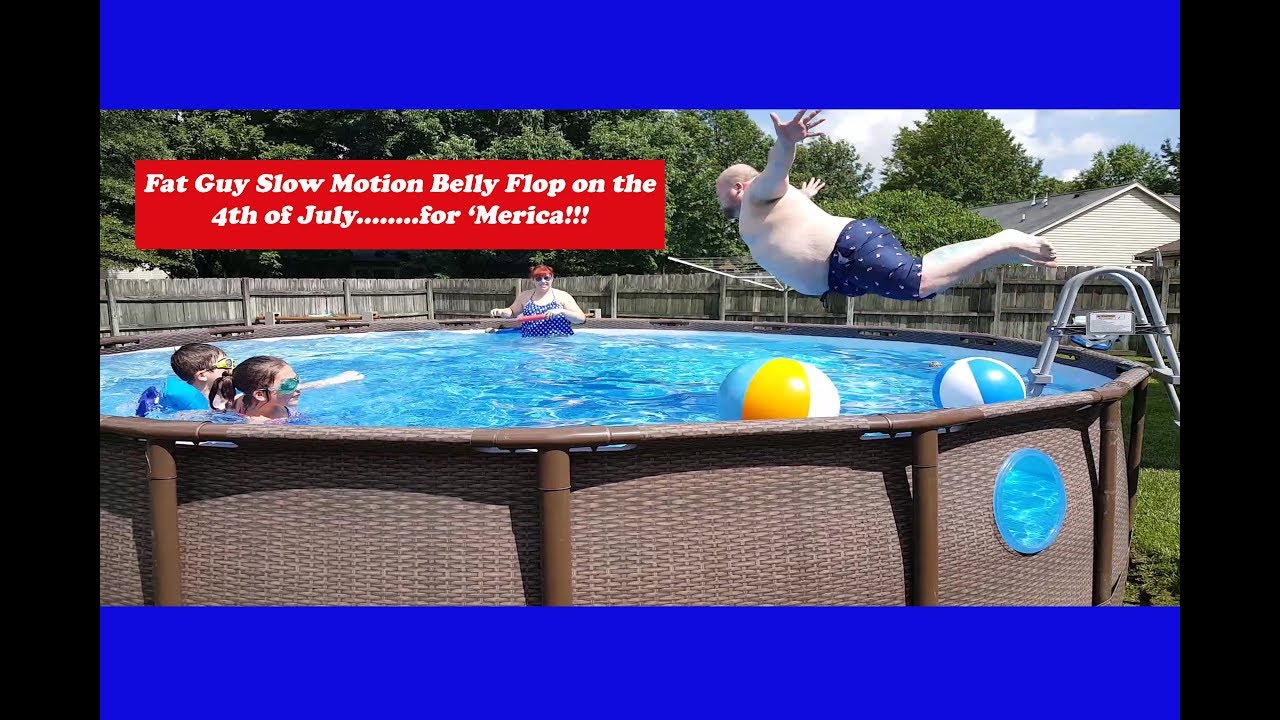 Fat Guy Belly Flop