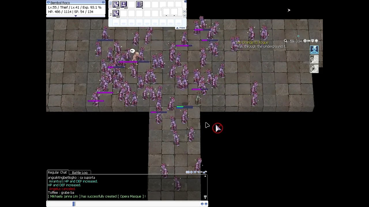 Poring World Rogue Job Change