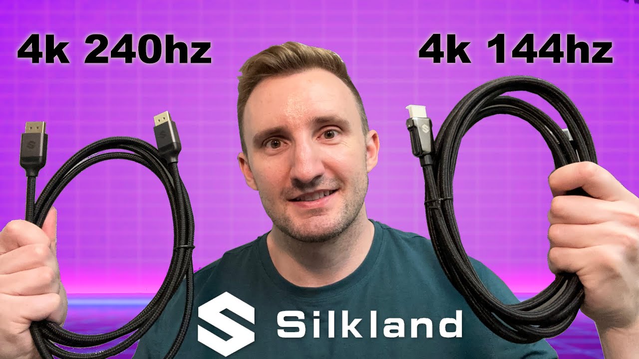 Silkland HDMI 2.1 & DisplayPort 2.1 Cable Review - [Perfect for your PS5,  Xbox S/X, Gaming PC] 