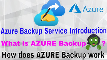 Azure Backup Introduction | What is Azure backup | How does Azure backup work