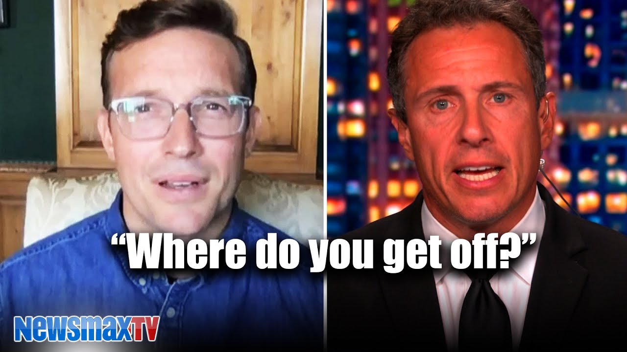 ⁣Chris Cuomo melts down after Trump return | REACTION