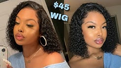 45$ MUST HAVE CURLY WIG FOR THE SUMMER - Premium Lace Wig