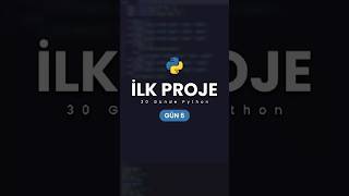 5 Günde Öğrendiklerimle Hesap Makinesi Yaptım · Gün 6  #python