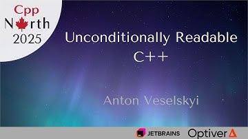 (Lightning Talk) Anton Veselskyi - Onvoorwaardelijk leesbare C++