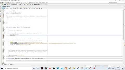 How To Connect Java With SQL Database & Display database records in JTable Using Netbeanse