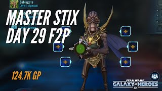 Day 29 Free To Play - Master Stix - SWGOH 2024