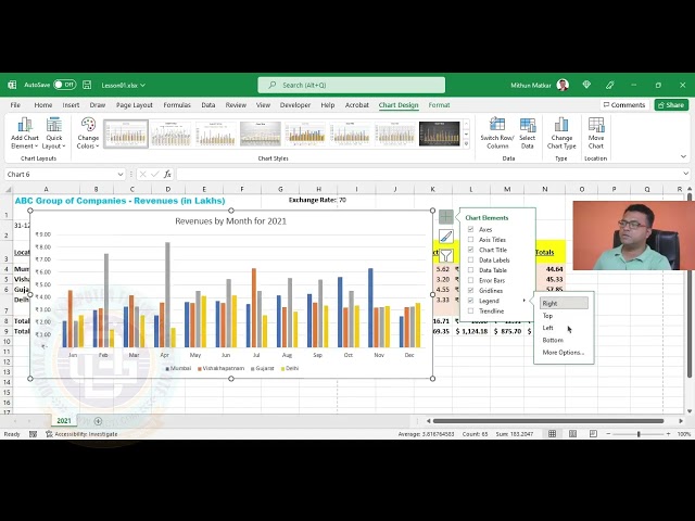 14 | How to Add More Details to the Charts | Microsoft Excel Course for Beginners
