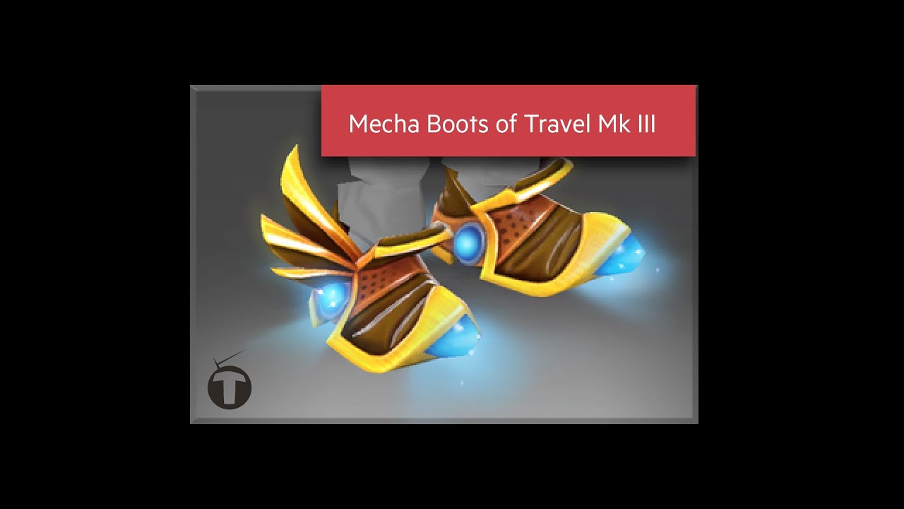 Dota 2 Tinker Mecha Boots Travel MK III
