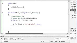 How to attach database when program startup using c# net 1