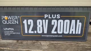 Power Queen 12.8v 200ah LiFePO4