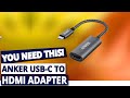 Anker USB C to HDMI Adapter Review: The BEST 4K 60Hz Solution for MacBook, iPad, and PC!