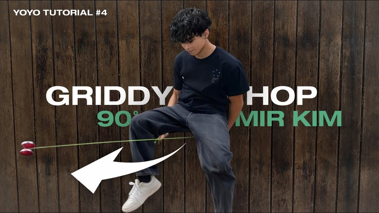 Этот трюк с йо-йо кажется нелегальным: обучающее видео по прыжкам через гридди (вид от первого ли...