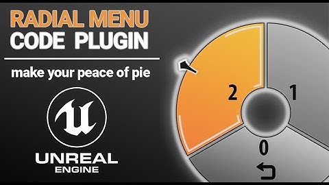 UE4 DzX Radial Menu Plugin