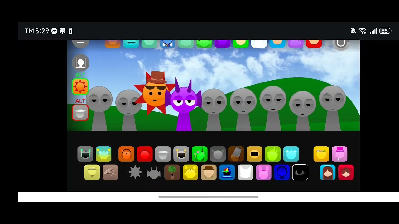 Sprunki RRed Moonlight And Friends Rebranded Part 1