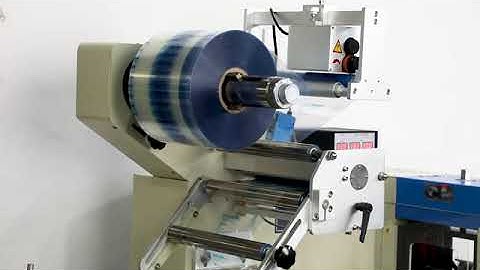 Three Servo Motor Flow Wrapping Packing Machine