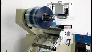 Three Servo Motor Flow Wrapping Packing Machine