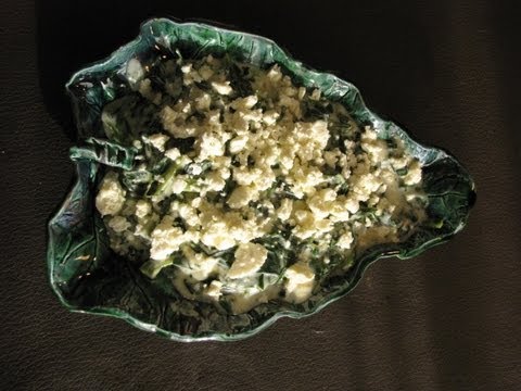 Easy Appetizer Recipes - Creamed Spinach With Cream Cheese Recipe