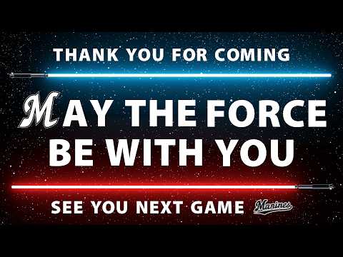 MAY THE FORCE BE WITH YOU