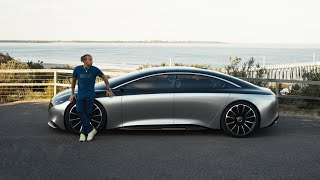 Lewis Hamilton and the Mercedes-Benz Vision EQS: What really counts