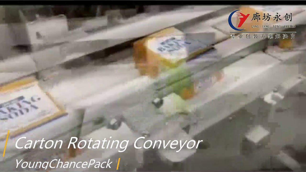 Automatic Carton Rotating Conveyor | 