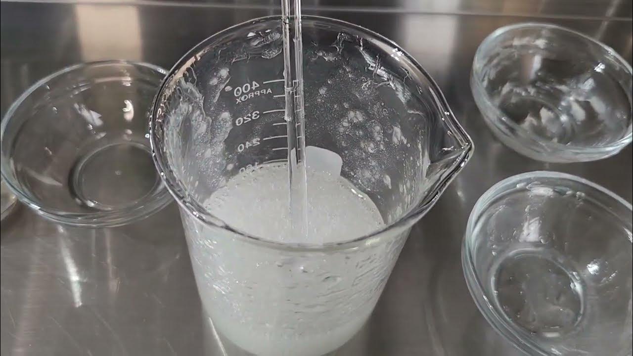 DIY Homemade Shower Gel Base How to Make Shower Gel Base YouTube