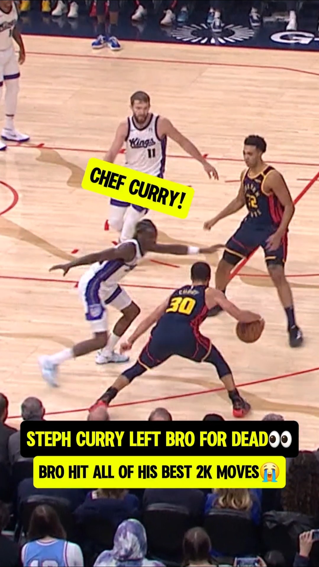 Chef Curry really cooked bro?