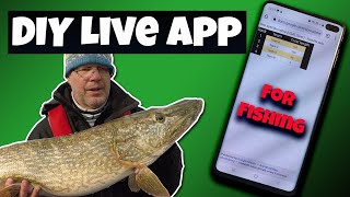Create you own LIVE APP for fishing - A Google sheets and Google forms tutorial. screenshot 4