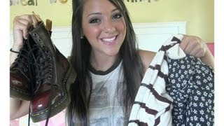 Niki's HUGE back to school fashion haul: Brandy Melville, Forever 21, Delia's + More! ♥