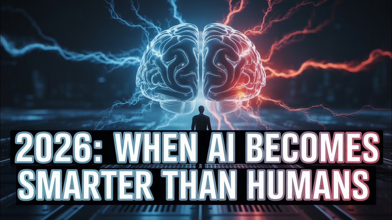 Why 2026 Will Be the Year AI Becomes Smarter Than Humans - YouTube