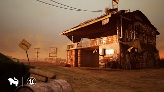 Post Apocalyptic Desert / Unreal Engine 5