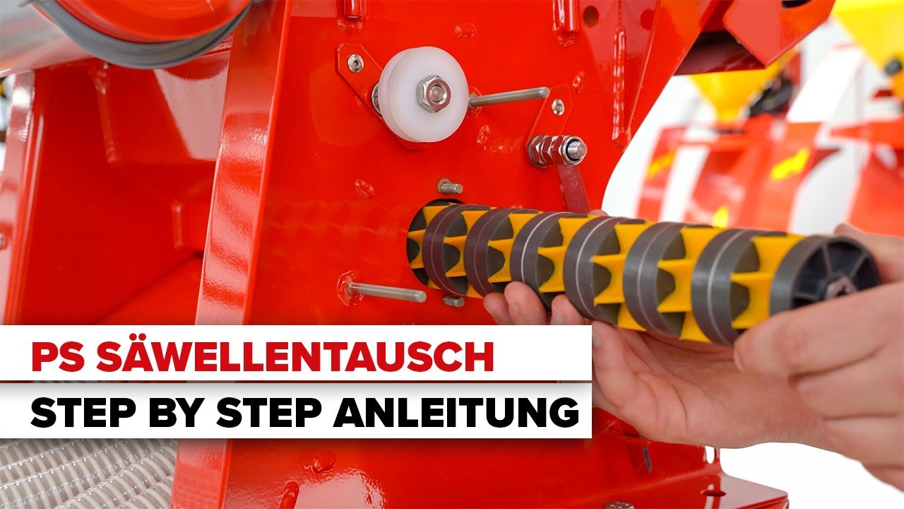 Anleitung: Säwelle tauschen bei einem APV Sägerät (PS)