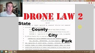 DRONE LAW 2: STATE AND LOCAL REGS