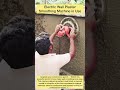Fast & Efficient Wall Plastering with Electric Smoothing Machine #construction