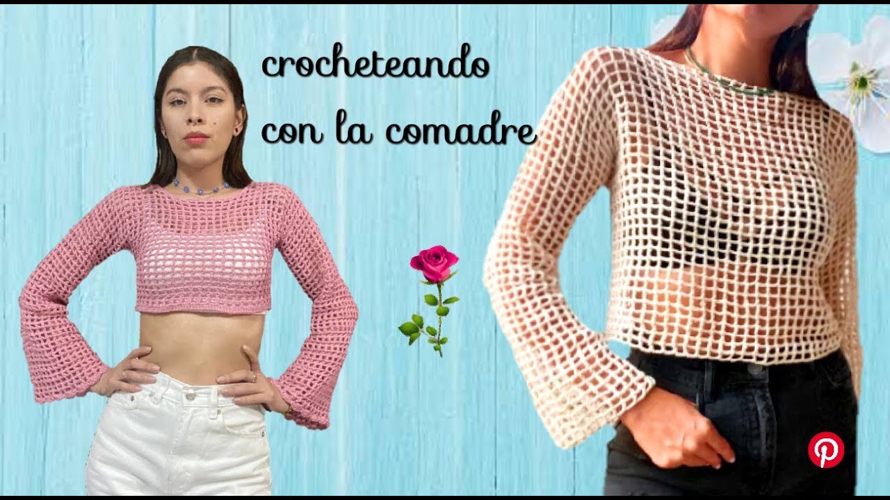 💖Как связать крючком топ, блузку или болеро, часть 1: Легкое и быстрое вязание крючком с подругой