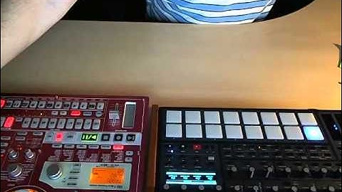 DSI Tempest with Voyager RME and Korg ESX jam