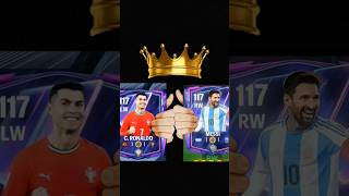 117 LW Ronaldo vs 117 RW Messi 😱 Who is Better in FC Mobile?! #fcmobile #football #viral#ronaldo#vs