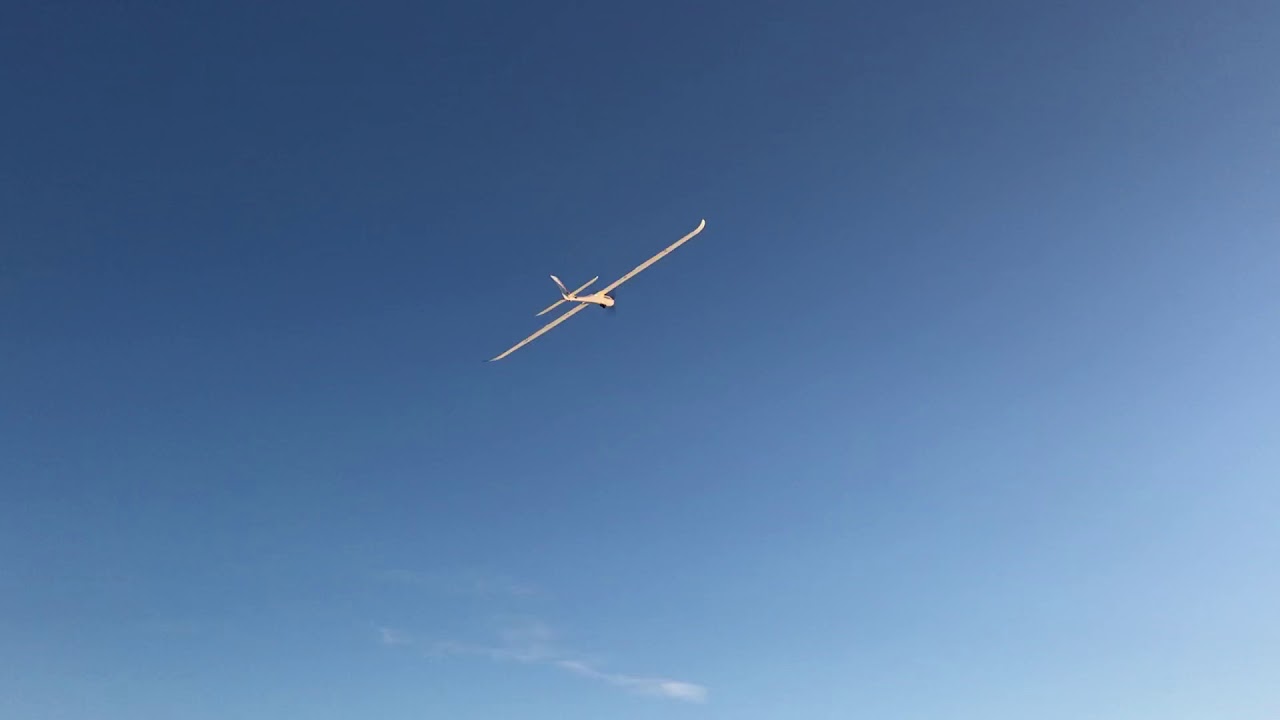 Phoenix 2400 R/C Glider, Maiden Flight YouTube