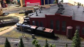 Model Railroad Adventures with Bill E40 - Model Railroad  HO Scale Switching Staging Yard Running