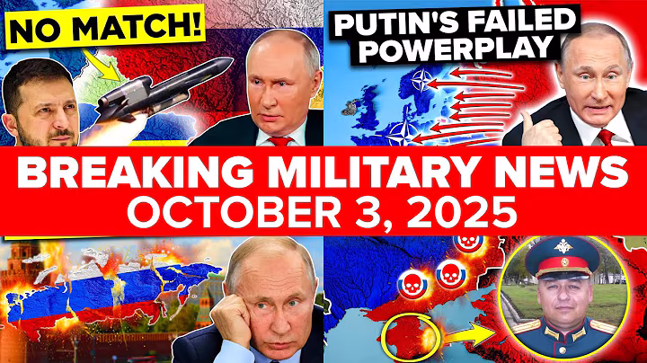 BREAKING MILITARY NEWS - October 3, 2025