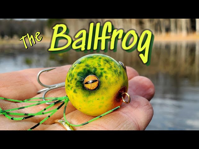 The Topwater Frog lure for beginners, Make a frog lure the easy